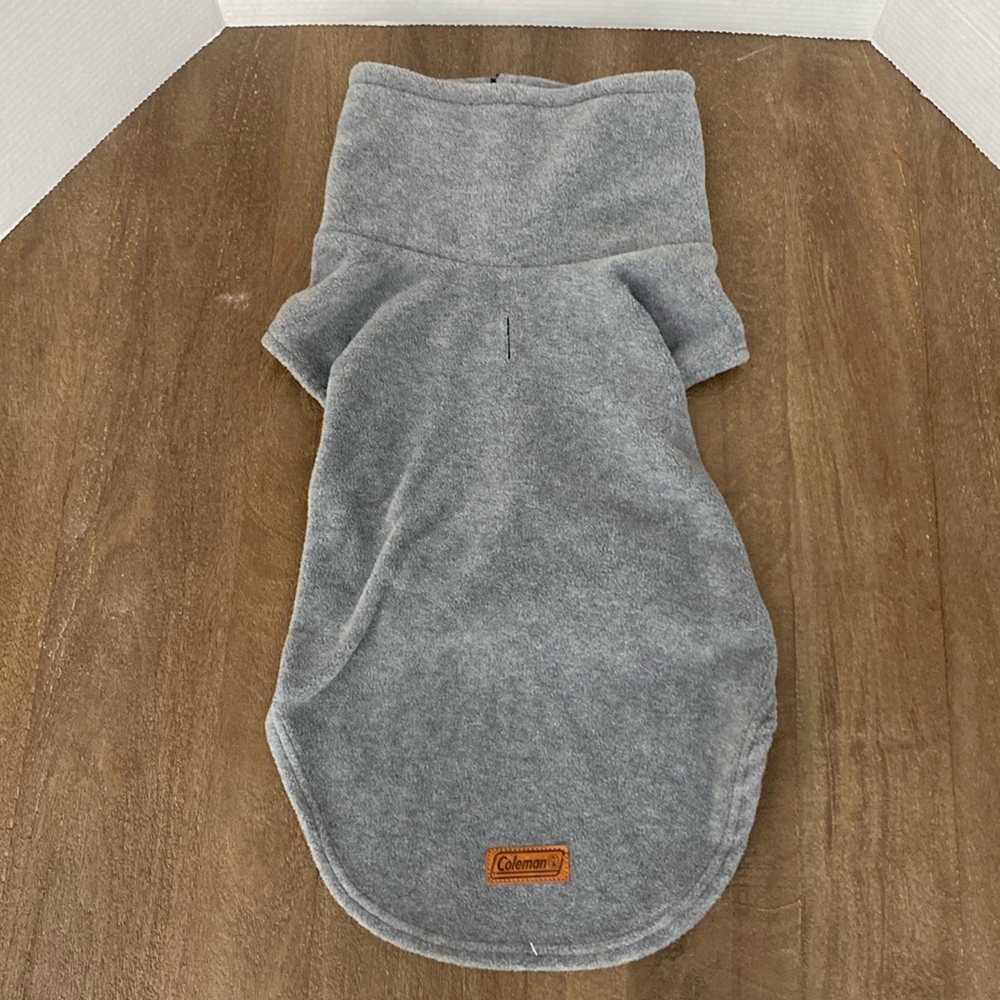 Coleman Large High Neck Fleece Pet Dog Jacket Easy‎ Pullover